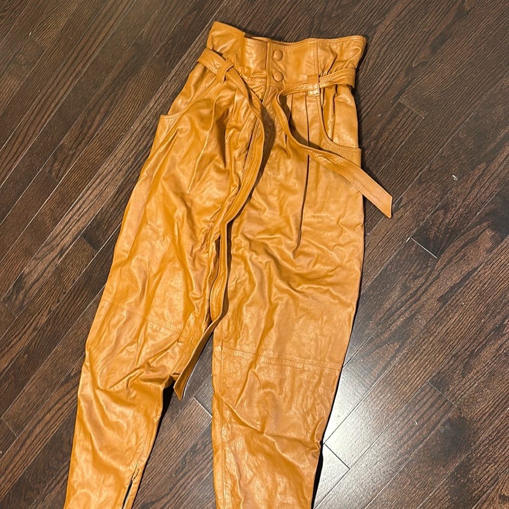 Gucci leather pants